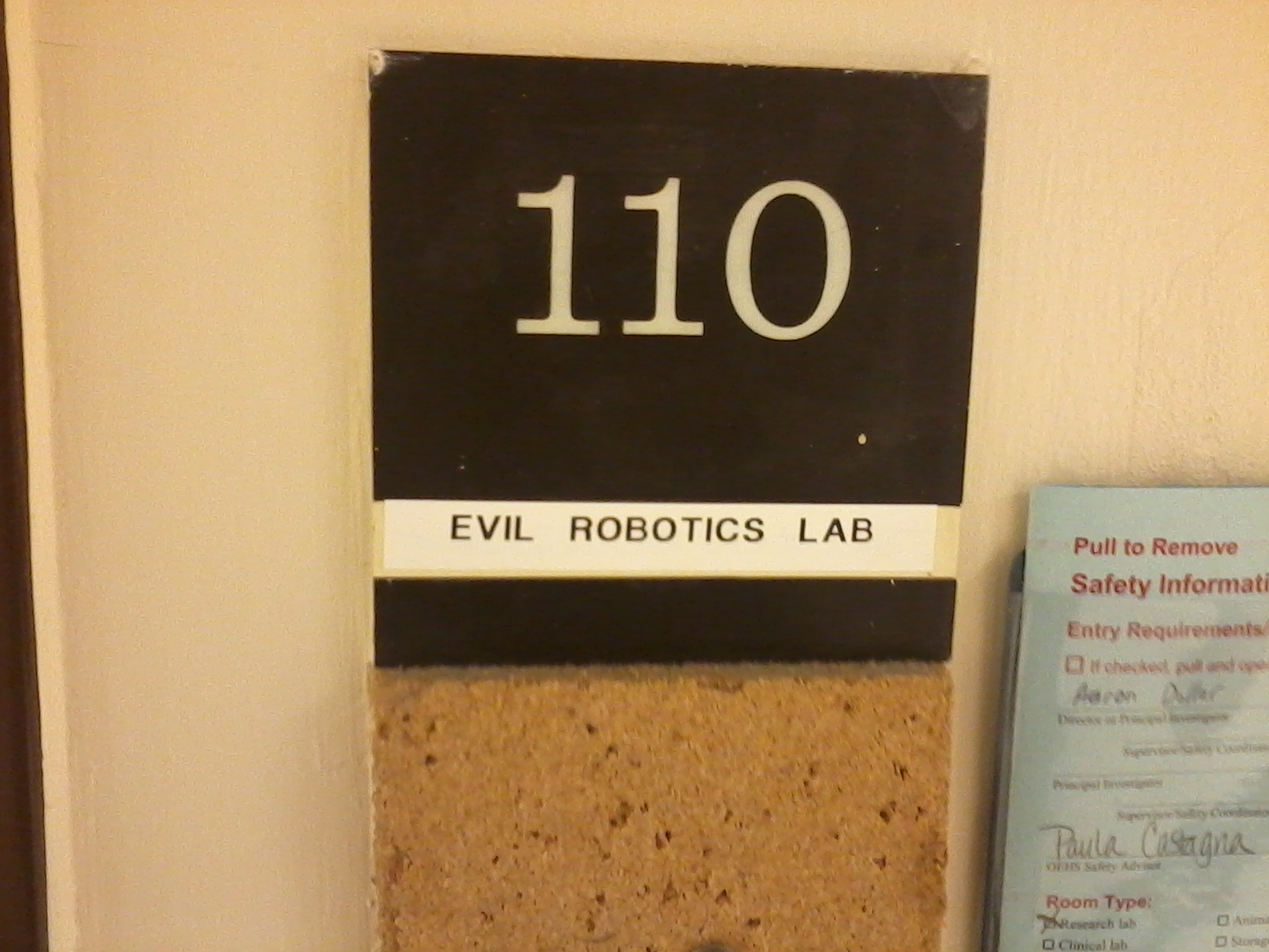 Evil Robotics Lab